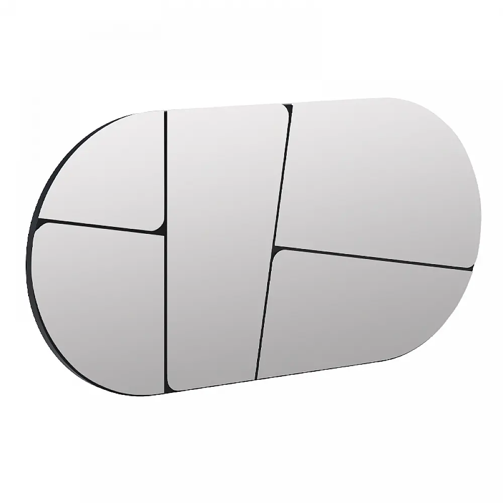 Καθρέπτης τοίχου Otis Megapap χρώμα μαύρο 80x2,2x40εκ. - GP037-0216,1