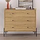 Συρταριέρα Malta Megapap χρώμα sapphire oak 94x40x80,1εκ. Συρταριέρα Malta Megapap χρώμα sapphire oak 94x40x80,1εκ.