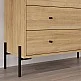Συρταριέρα Malta Megapap χρώμα sapphire oak 94x40x80,1εκ. Συρταριέρα Malta Megapap χρώμα sapphire oak 94x40x80,1εκ.
