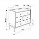 Συρταριέρα Malta Megapap χρώμα sapphire oak 94x40x80,1εκ. Συρταριέρα Malta Megapap χρώμα sapphire oak 94x40x80,1εκ.