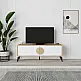 Έπιπλο τηλεόρασης Gora Megapap χρώμα sapphire oak - λευκό 140x35,6x51εκ. - GP037-0249,2 Έπιπλο τηλεόρασης Gora Megapap χρώμα sapphire oak - λευκό 140x35,6x51εκ. - GP037-0249,2