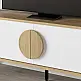 Έπιπλο τηλεόρασης Gora Megapap χρώμα sapphire oak - λευκό 140x35,6x51εκ. - GP037-0249,2 Έπιπλο τηλεόρασης Gora Megapap χρώμα sapphire oak - λευκό 140x35,6x51εκ. - GP037-0249,2