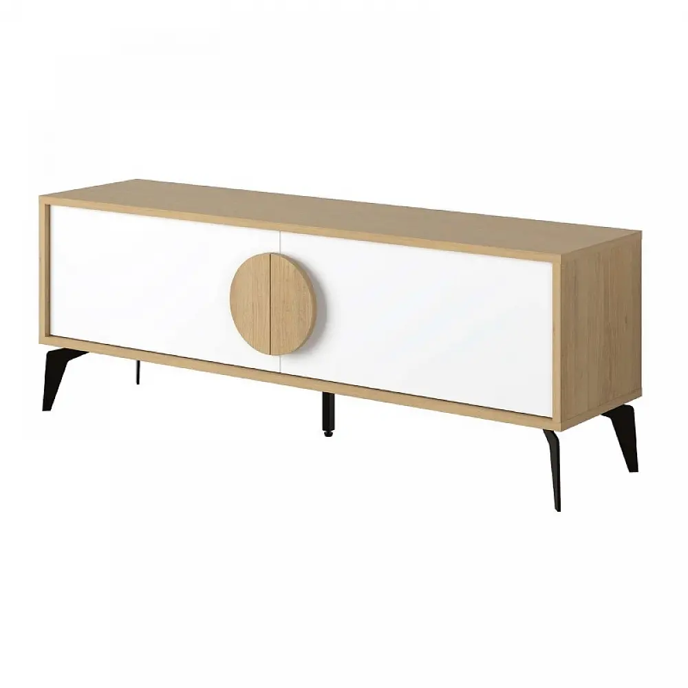 Έπιπλο τηλεόρασης Gora Megapap χρώμα sapphire oak - λευκό 140x35,6x51εκ. - GP037-0249,2 Έπιπλο τηλεόρασης Gora Megapap χρώμα sapphire oak - λευκό 140x35,6x51εκ. - GP037-0249,2