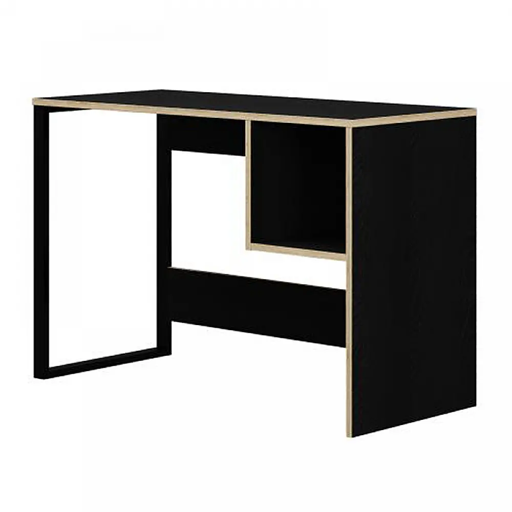 Γραφείο εργασίας Cubo Megapap χρώμα black wood 110x50x75εκ. - GP037-0252,2