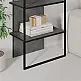 Βιβλιοθήκη Archy Megapap χρώμα γκρι ρετρό 53x31,7x180εκ. - GP037-0261,2