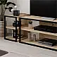 Έπιπλο τηλεόρασης γωνιακό Echo Megapap χρώμα sapphire oak 98x37x45εκ. - GP037-0262,2