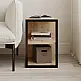 Τραπεζάκι βοηθητικό - Κομοδίνο Echo Megapap χρώμα sapphire oak 30x42x45εκ. - GP037-0263,2 Τραπεζάκι βοηθητικό - Κομοδίνο Echo Megapap χρώμα sapphire oak 30x42x45εκ. - GP037-0263,2