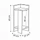 Κομοδίνο Elos Megapap αριστερό χρώμα black wood 25x27x60εκ. - GP037-0265,3 Κομοδίνο Elos Megapap αριστερό χρώμα black wood 25x27x60εκ. - GP037-0265,3