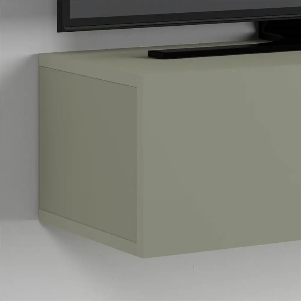 Έπιπλο τηλεόρασης επιτοίχιο Francy Megapap χρώμα ash green 135x31,7x25εκ. - GP037-0266,2