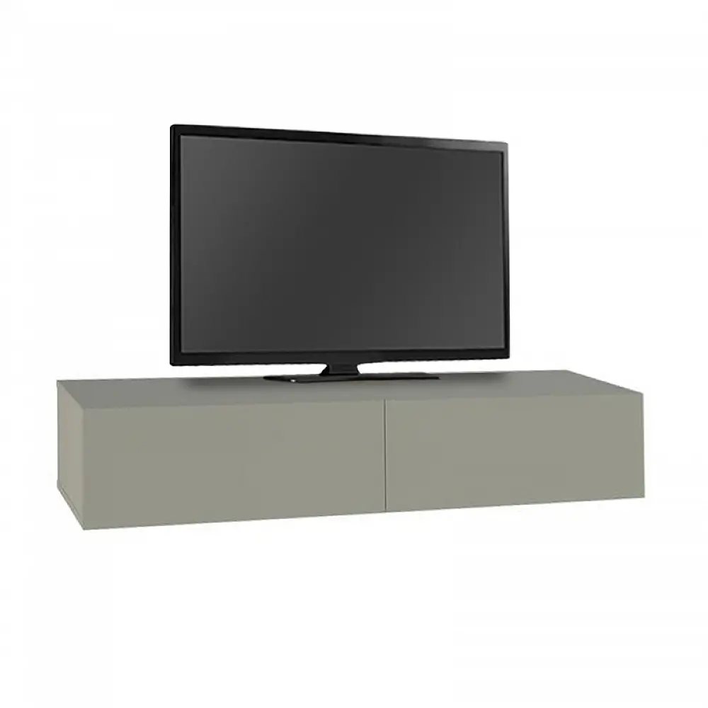 Έπιπλο τηλεόρασης επιτοίχιο Francy Megapap χρώμα ash green 135x31,7x25εκ. - GP037-0266,2