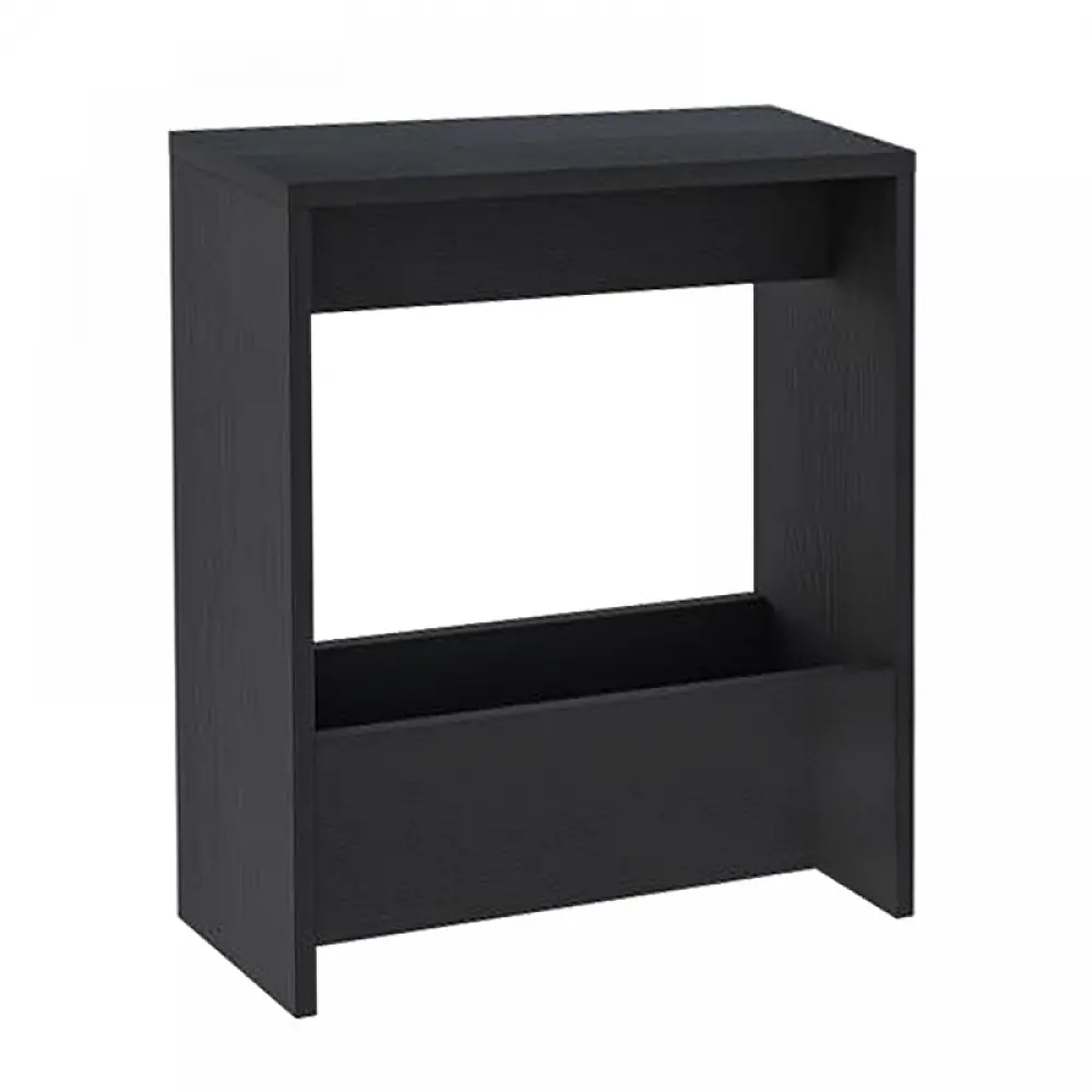 Τραπεζάκι βοηθητικό Simpi Megapap χρώμα black wood 55x20x60εκ. - GP037-0270,4