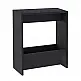 Τραπεζάκι βοηθητικό Simpi Megapap χρώμα black wood 55x20x60εκ. - GP037-0270,4