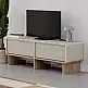 Έπιπλο τηλεόρασης Yuki Megapap χρώμα sandstone - sepet oak 118x35x40,6εκ. | GP037-0275,1