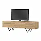 Έπιπλο τηλεόρασης Jacomen Megapap χρώμα sapphire oak 160x35x43εκ. | GP037-0288,1