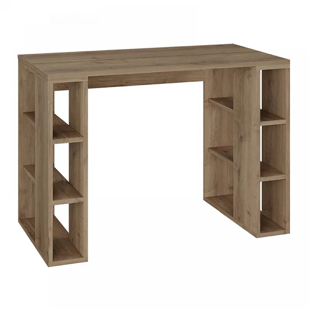 Γραφείο εργασίας Colmar Megapap χρώμα ανοιχτό καρυδί 106x50x75εκ. | GP037-0289,2