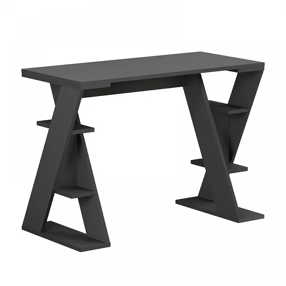 Γραφείο εργασίας Papillon Megapap χρώμα ανθρακί 106x50x75εκ | GP037-0290,1