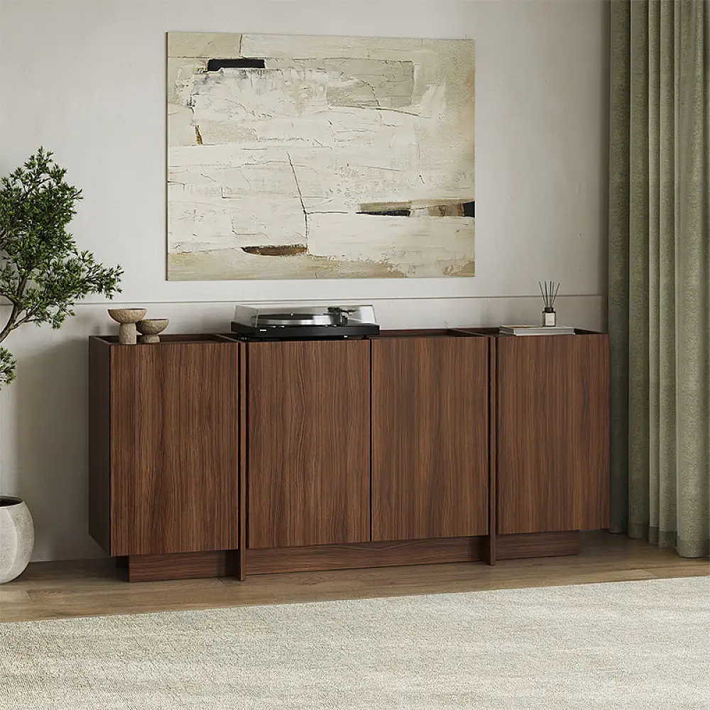 Μπουφές Dorma Megapap χρώμα καρυδί milano 180x45x80,2εκ. | GP037-0293,1
