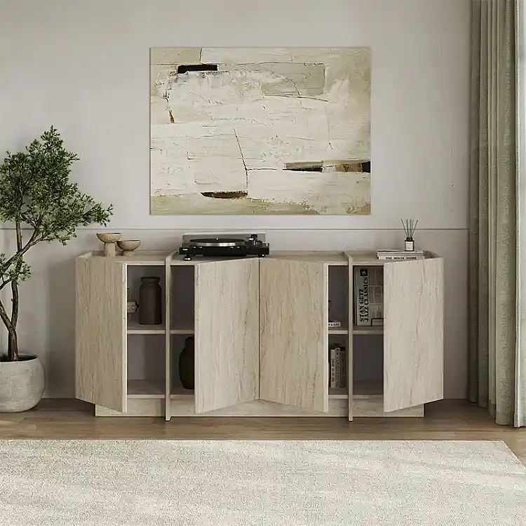 Μπουφές Dorma Megapap χρώμα travertine 180x45x80,2εκ. | GP037-0293,2