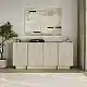 Μπουφές Dorma Megapap χρώμα travertine 180x45x80,2εκ. | GP037-0293,2