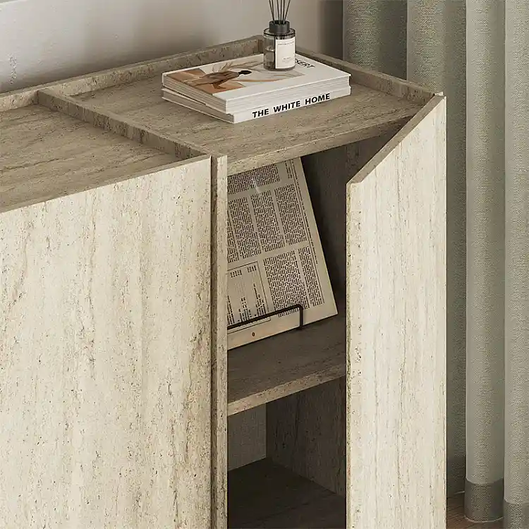 Μπουφές Dorma Megapap χρώμα travertine 180x45x80,2εκ. | GP037-0293,2