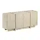 Μπουφές Dorma Megapap χρώμα travertine 180x45x80,2εκ. | GP037-0293,2
