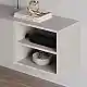 Έπιπλο τηλεόρασης επιτοίχιο Conrad Megapap χρώμα sandstone 140x35x38εκ. | GP037-0297,1