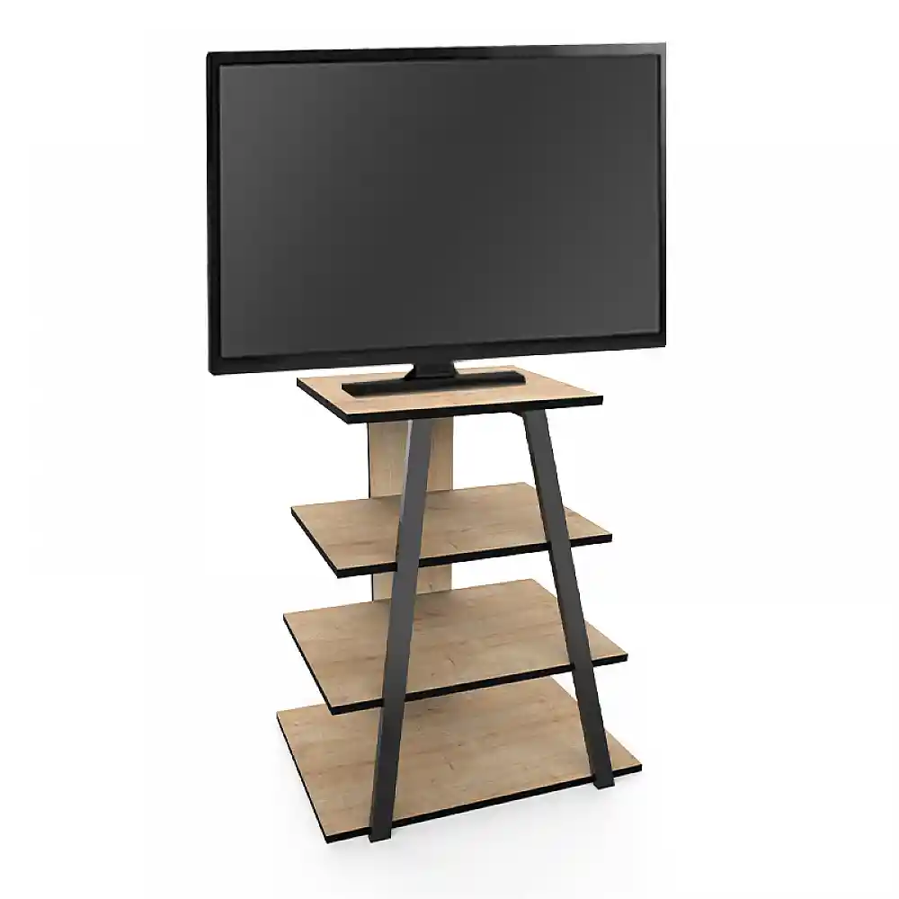Έπιπλο τηλεόρασης Lyno Megapap χρώμα sapphire oak 70,4x54x80εκ. | GP037-0306,2