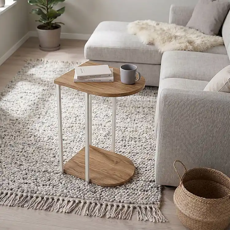 Τραπεζάκι βοηθητικό Roya Megapap χρώμα καρυδί Ud 41,5x32x56εκ. | GP037-0312,1