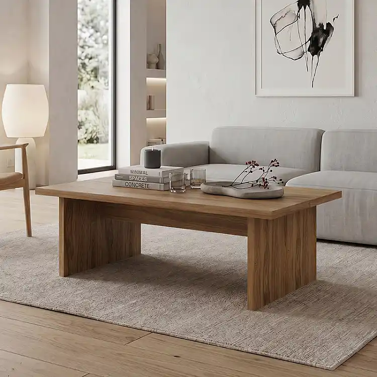 Τραπεζάκι σαλονιού Loana Megapap χρώμα καρυδί Ud 120x70x40εκ. | GP037-0314,1