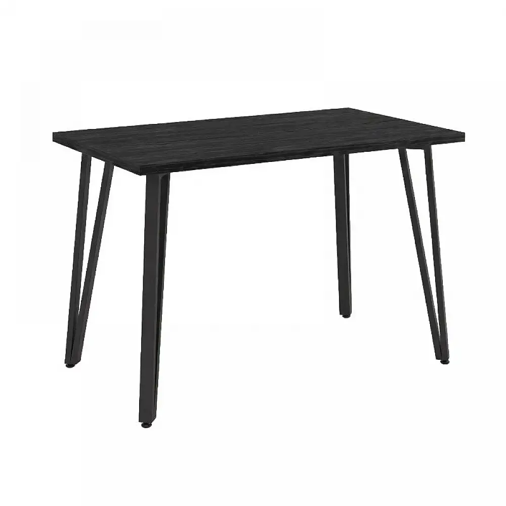 Τραπέζι Xana Megapap χρώμα black wood 120x70x77,5εκ. | GP037-0315,3