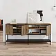 Μπουφές Amira Megapap χρώμα καρυδί Ud - black wood 180x40x80εκ. | GP037-0318,1