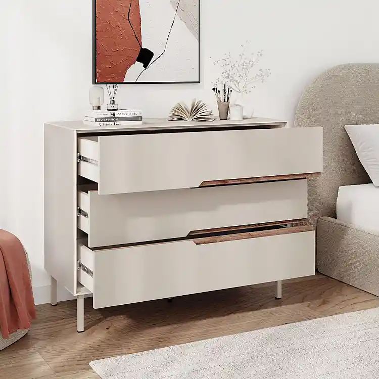 Συρταριέρα Arch Megapap χρώμα sandstone 98x40x78,5εκ. | GP037-0322,1