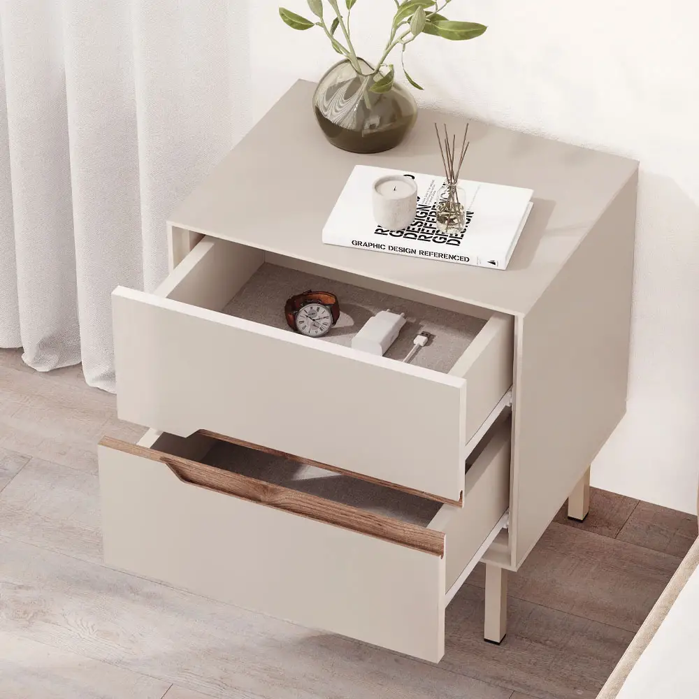 Κομοδίνο Arch Megapap χρώμα sandstone 45x35x52,5εκ. | GP037-0323,1