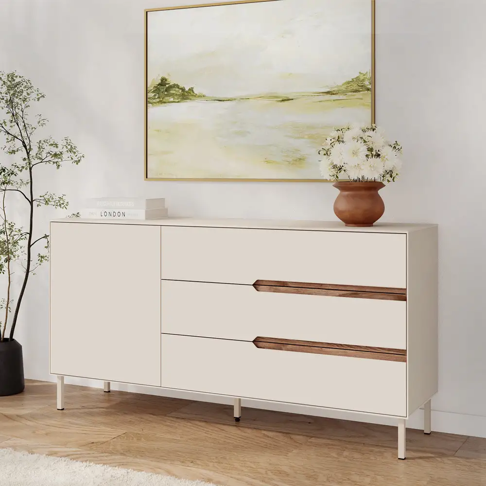 Μπουφές Arch Megapap χρώμα sandstone 150x40x78,4εκ. | GP037-0324,1