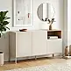 Μπουφές Cailin Megapap χρώμα sandstone - sepet oak 140x41,8x80εκ. | GP037-0326,2