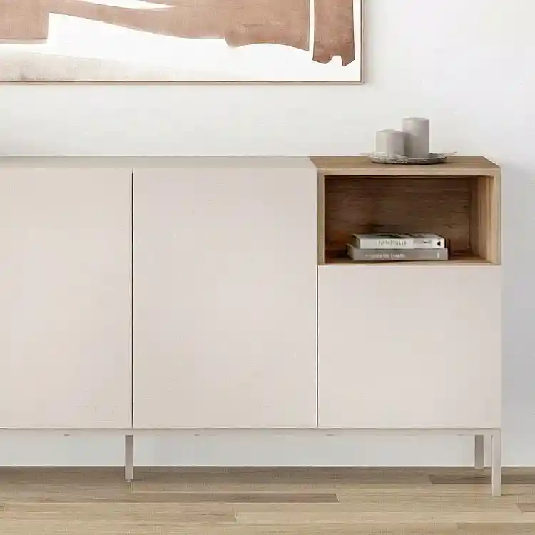 Μπουφές Cailin Megapap χρώμα sandstone - sepet oak 180x41,8x80εκ. | GP037-0327,2