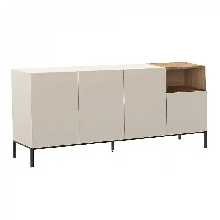 Μπουφές Cailin Megapap χρώμα sandstone - sepet oak 180x41,8x80εκ. | GP037-0327,2