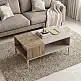 Τραπεζάκι σαλονιού Cailin Megapap χρώμα sandstone - sepet oak 90x56x40,6εκ. | GP037-0328,2