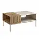Τραπεζάκι σαλονιού Cailin Megapap χρώμα sandstone - sepet oak 90x56x40,6εκ. | GP037-0328,2