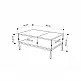 Τραπεζάκι σαλονιού Cailin Megapap χρώμα sandstone - sepet oak 90x56x40,6εκ. | GP037-0328,2