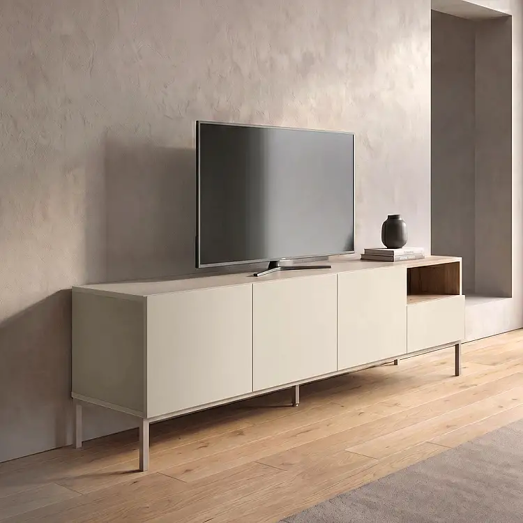 Έπιπλο τηλεόρασης Cailin Megapap χρώμα sandstone - sepet oak 180x41,8x55εκ. | GP037-0330,2