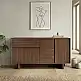 Μπουφές Capri Megapap χρώμα καρυδί milano 146x45x76,5εκ. | GP037-0331,1