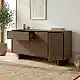 Μπουφές Capri Megapap χρώμα καρυδί milano 146x45x76,5εκ. | GP037-0331,1