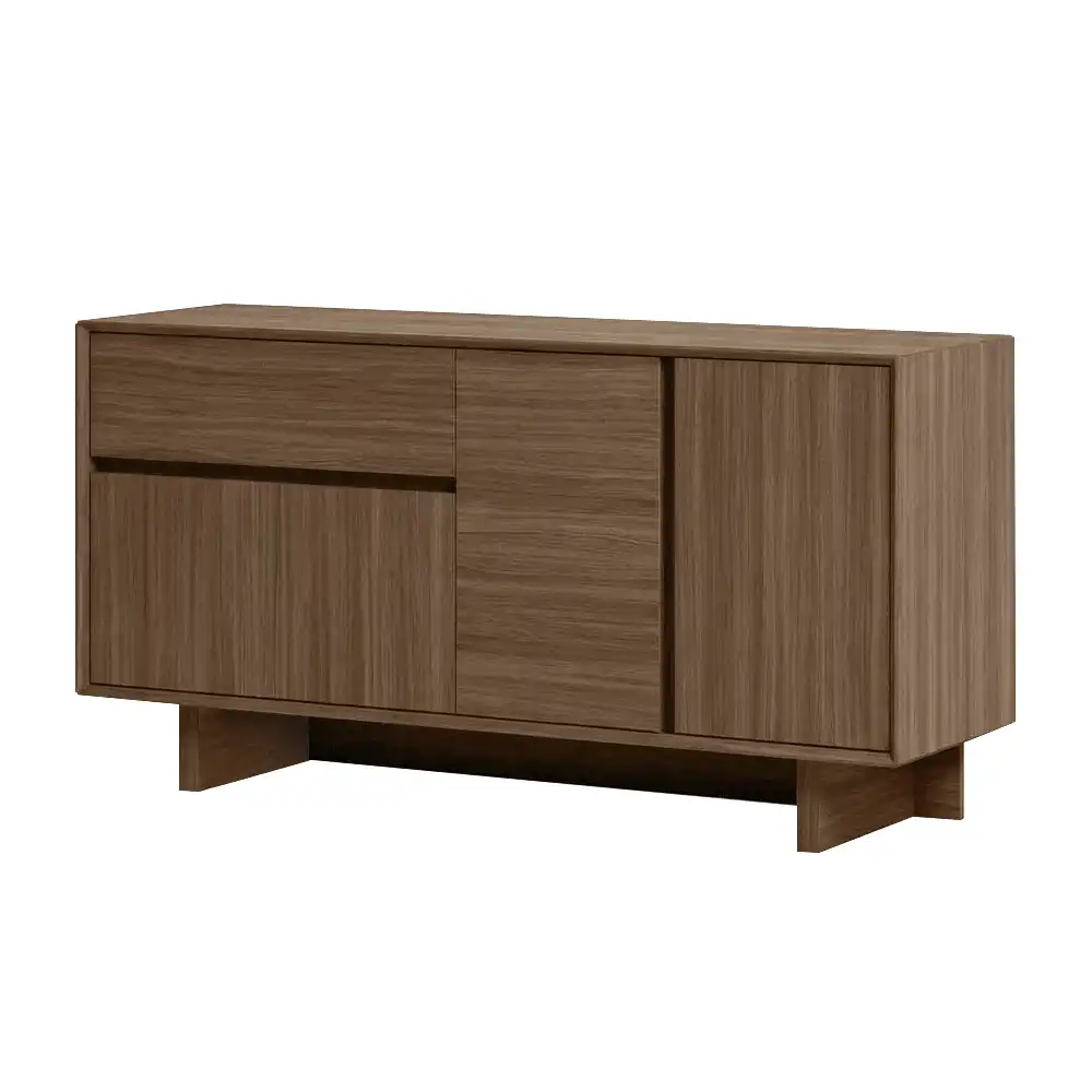 Μπουφές Capri Megapap χρώμα καρυδί milano 146x45x76,5εκ. | GP037-0331,1