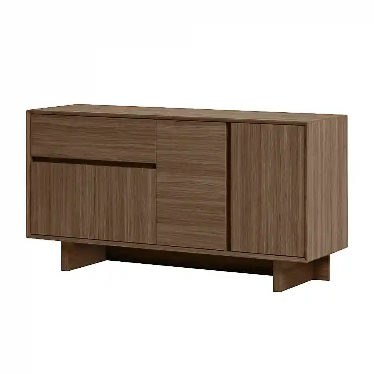 Μπουφές Capri Megapap χρώμα καρυδί milano 146x45x76,5εκ. | GP037-0331,1