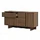 Μπουφές Capri Megapap χρώμα καρυδί milano 146x45x76,5εκ. | GP037-0331,1