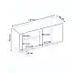 Μπουφές Capri Megapap χρώμα καρυδί milano 146x45x76,5εκ. | GP037-0331,1