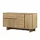 Μπουφές Capri Megapap χρώμα sapphire oak 146x45x76,5εκ. | GP037-0331,2