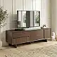 Έπιπλο τηλεόρασης Capri Megapap χρώμα καρυδί milano 180x45x55εκ. | GP037-0332,1