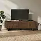 Έπιπλο τηλεόρασης Capri Megapap χρώμα καρυδί milano 180x45x55εκ. | GP037-0332,1